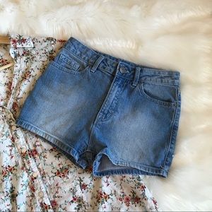 BDG High Rise Erin Jean Shorts
